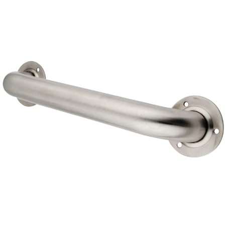 Made To Match Traditional Grab Bar, 21" L, 18 ga. Stainless Steel, Brushed Nickel GB1218ES